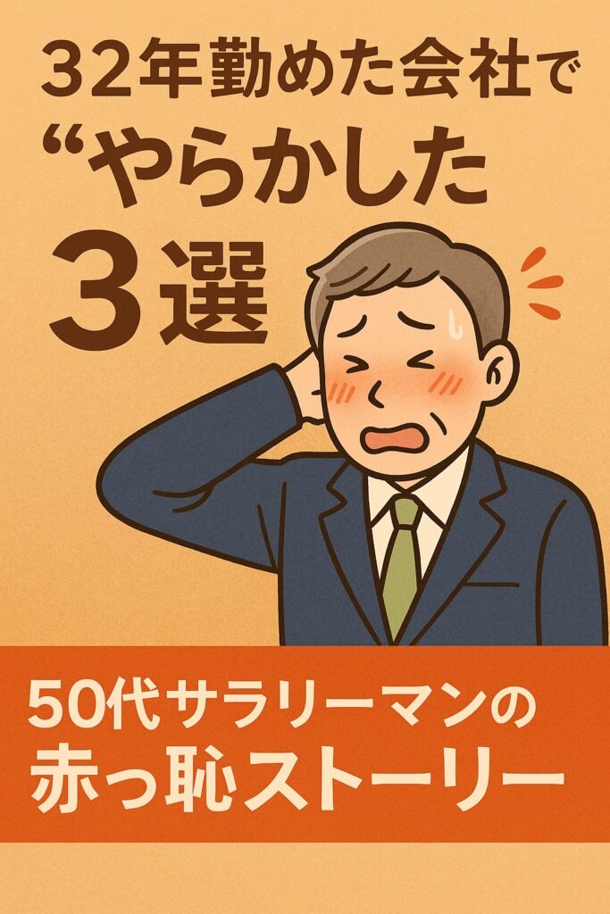やらかした３選