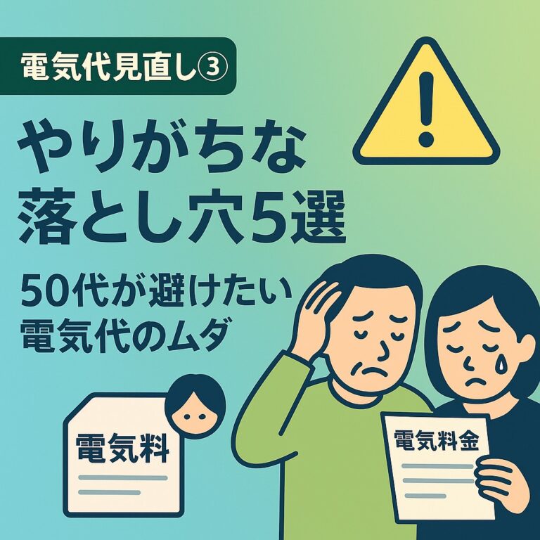 電気代見直し３