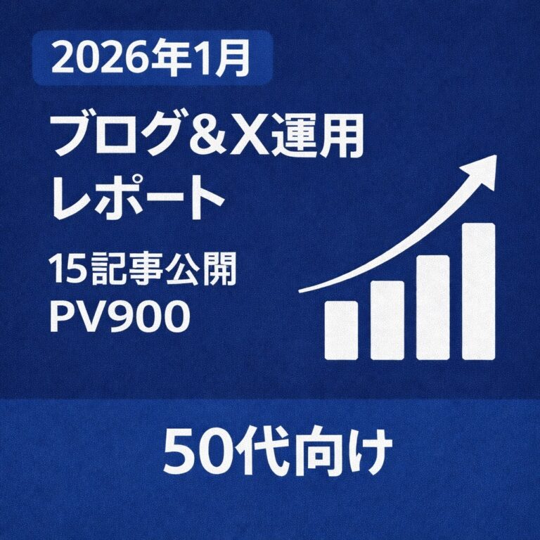 2026年1月副業実績