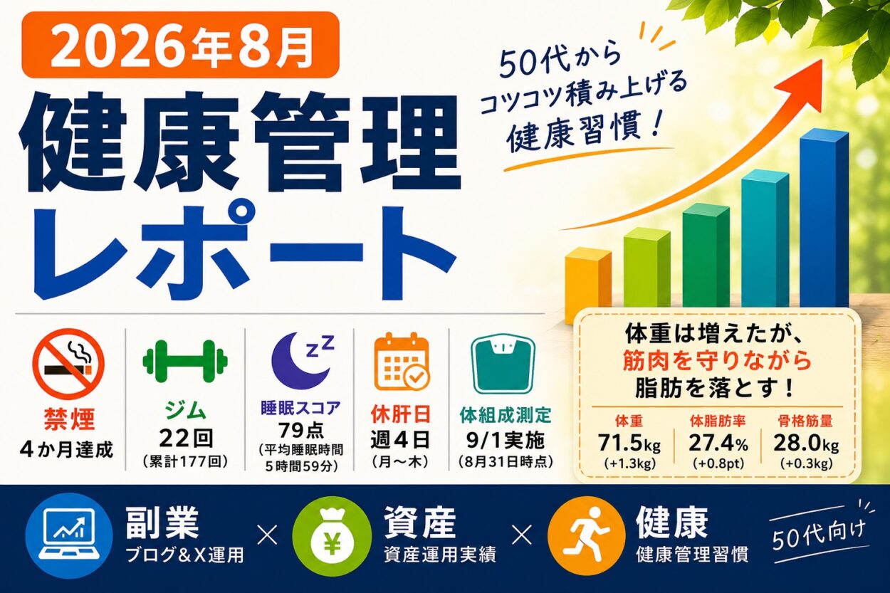 健康管理８月レポート